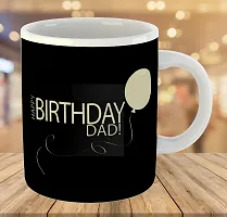 Printed Happy Birthday DADDY  Ceramic Coffee Mug  Coffe Cup  Birhday Gifts  Best Gift  Happy Birthday For Wife For Husband For Girls For Boys  For Kids-thumb2