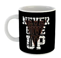 Printed  NEVER GIVE UP  Ceramic Coffee Mug  Coffe Cup  Birhday Gifts  Best Gift  Happy Birthday For Wife For Husband For Girls For Boys  For Kids-thumb1