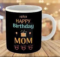 Printed  Happy Birthday MOM  Ceramic Coffee Mug  Coffe Cup  Birhday Gifts  Best Gift  Happy Birthday For Wife For Husband For Girls For Boys  For Kids-thumb2