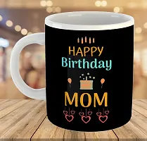 Printed  Happy Birthday MOM  Ceramic Coffee Mug  Coffe Cup  Birhday Gifts  Best Gift  Happy Birthday For Wife For Husband For Girls For Boys  For Kids-thumb3