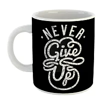 Printed  NEVER GIVE UP  Ceramic Coffee Mug  Coffe Cup  Birhday Gifts  Best Gift  Happy Birthday For Wife For Husband For Girls For Boys  For Kids-thumb1