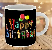 Printed Happy Birthday Ceramic Coffee Mug  Coffe Cup  Birhday Gifts  Best Gift  Happy Birthday For Wife For Husband For Girls For Boys  For Kids-thumb2