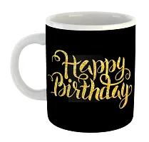 Printed Happy Birthday Ceramic Coffee Mug  Coffe Cup  Birhday Gifts  Best Gift  Happy Birthday For Wife For Husband For Girls For Boys  For Kids-thumb1