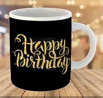 Printed Happy Birthday Ceramic Coffee Mug  Coffe Cup  Birhday Gifts  Best Gift  Happy Birthday For Wife For Husband For Girls For Boys  For Kids-thumb2