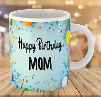 Printed  Happy Birthday MOM  Ceramic Coffee Mug  Coffe Cup  Birhday Gifts  Best Gift  Happy Birthday For Wife For Husband For Girls For Boys  For Kids-thumb2