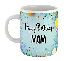 Printed  Happy Birthday MOM  Ceramic Coffee Mug  Coffe Cup  Birhday Gifts  Best Gift  Happy Birthday For Wife For Husband For Girls For Boys  For Kids-thumb1