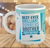 Printed Happy Birthday Brother  Ceramic Coffee Mug  Coffe Cup  Birhday Gifts  Best Gift  Happy Birthday For Wife For Husband For Girls For Boys  For Kids-thumb3