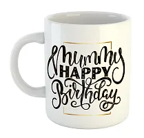 Printed  Happy Birthday MOM  Ceramic Coffee Mug  Coffe Cup  Birhday Gifts  Best Gift  Happy Birthday For Wife For Husband For Girls For Boys  For Kids-thumb1