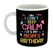 Printed  Happy Birthday MOM  Ceramic Coffee Mug  Coffe Cup  Birhday Gifts  Best Gift  Happy Birthday For Wife For Husband For Girls For Boys  For Kids-thumb1