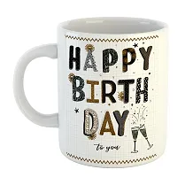 Printed Happy Birthday Ceramic Coffee Mug  Coffe Cup  Birhday Gifts  Best Gift  Happy Birthday For Wife For Husband For Girls For Boys  For Kids-thumb1