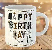 Printed Happy Birthday Ceramic Coffee Mug  Coffe Cup  Birhday Gifts  Best Gift  Happy Birthday For Wife For Husband For Girls For Boys  For Kids-thumb2