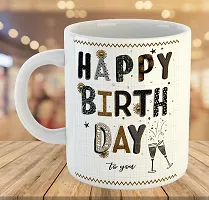 Printed Happy Birthday Ceramic Coffee Mug  Coffe Cup  Birhday Gifts  Best Gift  Happy Birthday For Wife For Husband For Girls For Boys  For Kids-thumb3