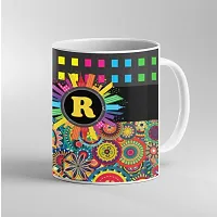 Printed Alphabet R Ceramic Coffee Mug  Coffe Cup  Birhday Gifts  Best Gift  Happy Birthday For Wife For Husband For Girls For Boys  For Kids-thumb2