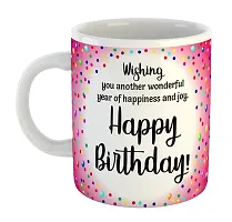 Printed Happy Birthday Ceramic Coffee Mug  Coffe Cup  Birhday Gifts  Best Gift  Happy Birthday For Wife For Husband For Girls For Boys  For Kids-thumb1