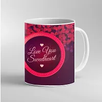 Printed Love You Swweet Heart Ceramic Coffee Mug  Coffe Cup  Birhday Gifts  Best Gift  Happy Birthday For Wife For Husband For Girls For Boys  For Kids-thumb2