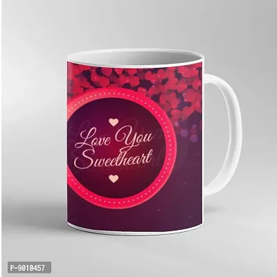 Printed Love You Swweet Heart Ceramic Coffee Mug  Coffe Cup  Birhday Gifts  Best Gift  Happy Birthday For Wife For Husband For Girls For Boys  For Kids-thumb3