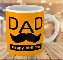 Printed Happy Birthday DADDY  Ceramic Coffee Mug  Coffe Cup  Birhday Gifts  Best Gift  Happy Birthday For Wife For Husband For Girls For Boys  For Kids-thumb2