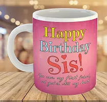 Printed  Happy Birthday Sister  Ceramic Coffee Mug  Coffe Cup  Birhday Gifts  Best Gift  Happy Birthday For Wife For Husband For Girls For Boys  For Kids-thumb3