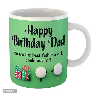 Printed Happy Birthday DADDY  Ceramic Coffee Mug  Coffe Cup  Birhday Gifts  Best Gift  Happy Birthday For Wife For Husband For Girls For Boys  For Kids