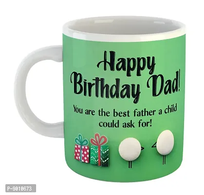 Printed Happy Birthday DADDY  Ceramic Coffee Mug  Coffe Cup  Birhday Gifts  Best Gift  Happy Birthday For Wife For Husband For Girls For Boys  For Kids-thumb2