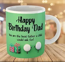 Printed Happy Birthday DADDY  Ceramic Coffee Mug  Coffe Cup  Birhday Gifts  Best Gift  Happy Birthday For Wife For Husband For Girls For Boys  For Kids-thumb2