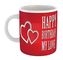 Printed  Happy Birthday To Husband  Ceramic Coffee Mug  Coffe Cup  Birhday Gifts  Best Gift  Happy Birthday For Wife For Husband For Girls For Boys  For Kids-thumb1