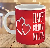 Printed  Happy Birthday To Husband  Ceramic Coffee Mug  Coffe Cup  Birhday Gifts  Best Gift  Happy Birthday For Wife For Husband For Girls For Boys  For Kids-thumb3