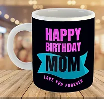 Printed  Happy Birthday MOM  Ceramic Coffee Mug  Coffe Cup  Birhday Gifts  Best Gift  Happy Birthday For Wife For Husband For Girls For Boys  For Kids-thumb3