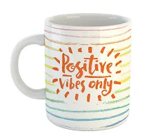 Printed  Good Vibes Only  Ceramic Coffee Mug  Coffe Cup  Birhday Gifts  Best Gift  Happy Birthday For Wife For Husband For Girls For Boys  For Kids-thumb1