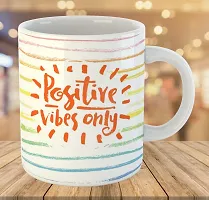 Printed  Good Vibes Only  Ceramic Coffee Mug  Coffe Cup  Birhday Gifts  Best Gift  Happy Birthday For Wife For Husband For Girls For Boys  For Kids-thumb2