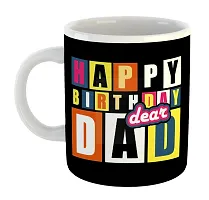 Printed Happy Birthday DADDY  Ceramic Coffee Mug  Coffe Cup  Birhday Gifts  Best Gift  Happy Birthday For Wife For Husband For Girls For Boys  For Kids-thumb1