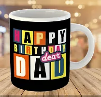 Printed Happy Birthday DADDY  Ceramic Coffee Mug  Coffe Cup  Birhday Gifts  Best Gift  Happy Birthday For Wife For Husband For Girls For Boys  For Kids-thumb2