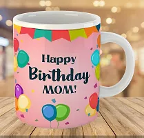 Printed  Happy Birthday MOM  Ceramic Coffee Mug  Coffe Cup  Birhday Gifts  Best Gift  Happy Birthday For Wife For Husband For Girls For Boys  For Kids-thumb2