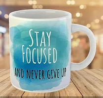 Printed  NEVER GIVE UP  Ceramic Coffee Mug  Coffe Cup  Birhday Gifts  Best Gift  Happy Birthday For Wife For Husband For Girls For Boys  For Kids-thumb2