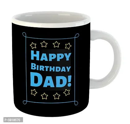 Printed Happy Birthday DADDY  Ceramic Coffee Mug  Coffe Cup  Birhday Gifts  Best Gift  Happy Birthday For Wife For Husband For Girls For Boys  For Kids