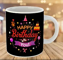 Printed Happy Birthday Ceramic Coffee Mug  Coffe Cup  Birhday Gifts  Best Gift  Happy Birthday For Wife For Husband For Girls For Boys  For Kids-thumb2