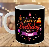 Printed Happy Birthday Ceramic Coffee Mug  Coffe Cup  Birhday Gifts  Best Gift  Happy Birthday For Wife For Husband For Girls For Boys  For Kids-thumb3
