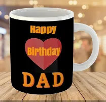 Printed Happy Birthday DADDY  Ceramic Coffee Mug  Coffe Cup  Birhday Gifts  Best Gift  Happy Birthday For Wife For Husband For Girls For Boys  For Kids-thumb2