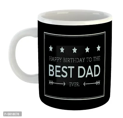 Printed Happy Birthday DADDY  Ceramic Coffee Mug  Coffe Cup  Birhday Gifts  Best Gift  Happy Birthday For Wife For Husband For Girls For Boys  For Kids-thumb2