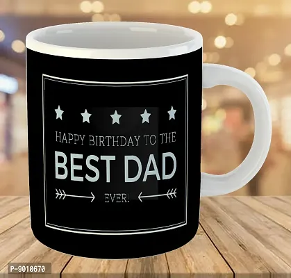 Printed Happy Birthday DADDY  Ceramic Coffee Mug  Coffe Cup  Birhday Gifts  Best Gift  Happy Birthday For Wife For Husband For Girls For Boys  For Kids-thumb3