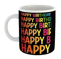 Printed Happy Birthday Ceramic Coffee Mug  Coffe Cup  Birhday Gifts  Best Gift  Happy Birthday For Wife For Husband For Girls For Boys  For Kids-thumb1