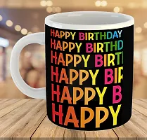 Printed Happy Birthday Ceramic Coffee Mug  Coffe Cup  Birhday Gifts  Best Gift  Happy Birthday For Wife For Husband For Girls For Boys  For Kids-thumb3