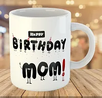 Printed  Happy Birthday MOM  Ceramic Coffee Mug  Coffe Cup  Birhday Gifts  Best Gift  Happy Birthday For Wife For Husband For Girls For Boys  For Kids-thumb2