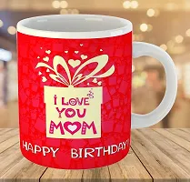 Printed  Happy Birthday MOM  Ceramic Coffee Mug  Coffe Cup  Birhday Gifts  Best Gift  Happy Birthday For Wife For Husband For Girls For Boys  For Kids-thumb2