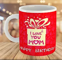 Printed  Happy Birthday MOM  Ceramic Coffee Mug  Coffe Cup  Birhday Gifts  Best Gift  Happy Birthday For Wife For Husband For Girls For Boys  For Kids-thumb3