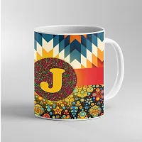 Printed Alphabet J Ceramic Coffee Mug  Coffe Cup  Birhday Gifts  Best Gift  Happy Birthday For Wife For Husband For Girls For Boys  For Kids-thumb2