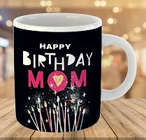 Printed  Happy Birthday MOM  Ceramic Coffee Mug  Coffe Cup  Birhday Gifts  Best Gift  Happy Birthday For Wife For Husband For Girls For Boys  For Kids-thumb2