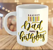 Printed Happy Birthday DADDY  Ceramic Coffee Mug  Coffe Cup  Birhday Gifts  Best Gift  Happy Birthday For Wife For Husband For Girls For Boys  For Kids-thumb3