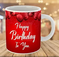 Printed Happy Birthday Ceramic Coffee Mug  Coffe Cup  Birhday Gifts  Best Gift  Happy Birthday For Wife For Husband For Girls For Boys  For Kids-thumb2