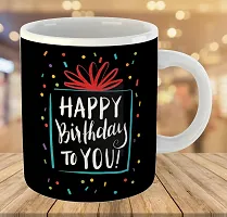 Printed Happy Birthday Ceramic Coffee Mug  Coffe Cup  Birhday Gifts  Best Gift  Happy Birthday For Wife For Husband For Girls For Boys  For Kids-thumb2